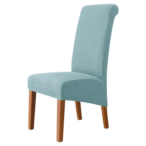 优帘坊高背椅子套罩可定做弹力