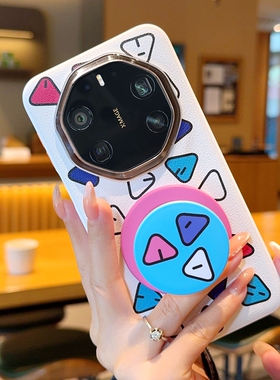 适用于华为Mate80RS非凡大师手机壳50rs形状黑色Mate40保时捷磁吸立体华为mate60rs涂鸦防摔Mate70RS超薄新款