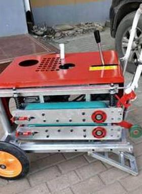 汽油动力手式拉绳皮启带输送机SSJ1 电动皮式履带光缆输带送机