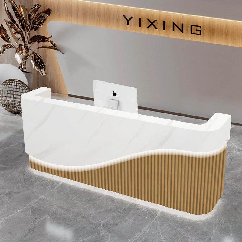 台北欧公司前台装店收421银台弧形柜服简约代美容院现吧台接待台,商业/办公家具,收银台,淘宝优惠券,粉丝福利购,淘宝优惠卷