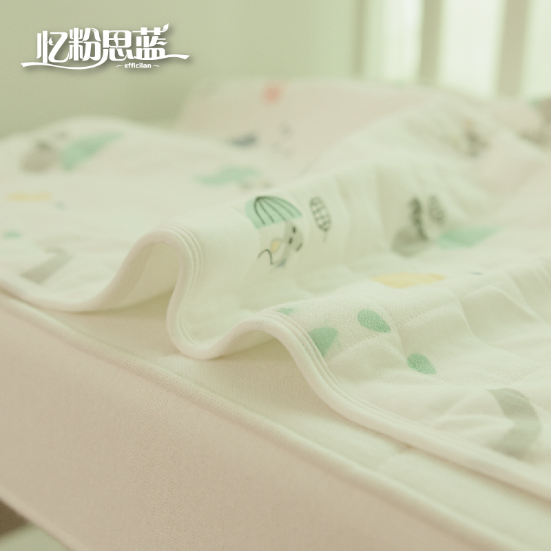 新生儿防水彩棉柔软透气隔尿垫