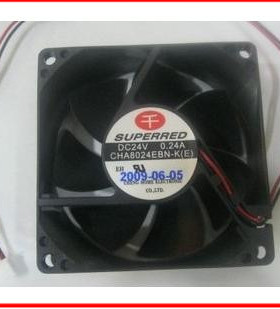 台湾千红 8025风扇 CHA8024EBN-K(E) 24V 0.24A