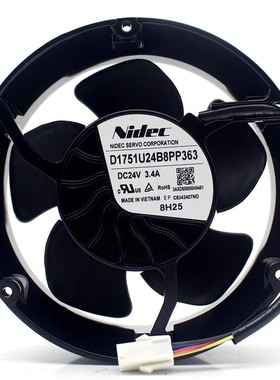 NIDEC/SERVO D1751U24B8PP366/P363/8CP377 ABB580-880变频器风扇