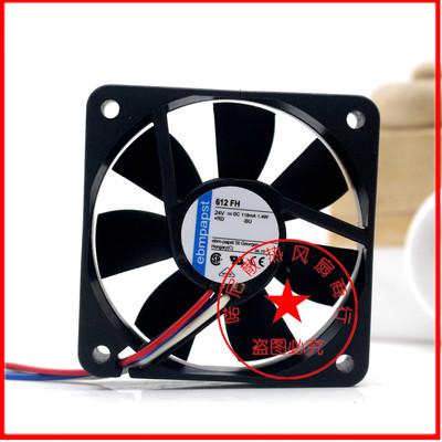 EBM-Papst 12VDC 直流风扇TYP 612FH 12V 118mA 1.4W高端风扇