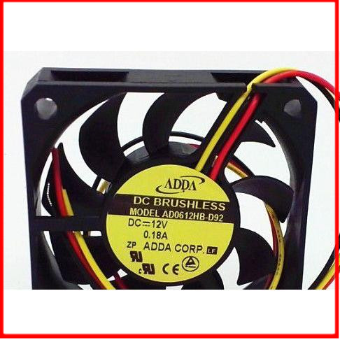 正品ADDA风扇 AD0612HB-D92 6015 6厘米 12V0.18A 散热风扇