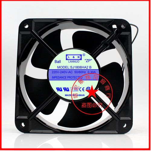 原装台湾 L&G 18CM 220V SJ1806HA2 B 0.30A 18065轴流散热风扇