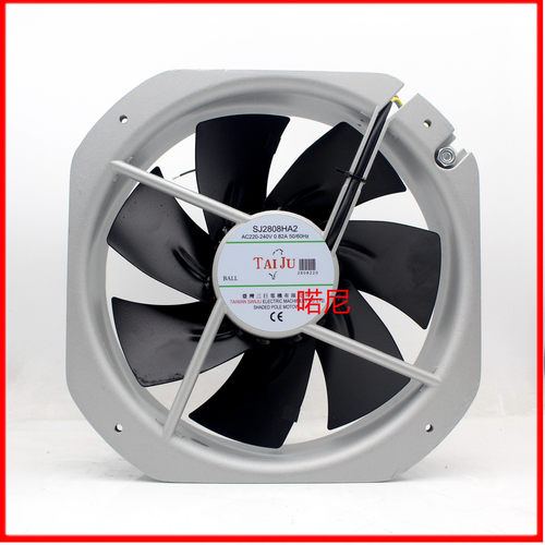 台湾三巨 SJ2808 HA2 散热风扇220V 工业机柜电柜配电箱轴流风机