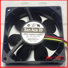 12V小风机 三洋SANYO ACE80 109R0812G424 0.37A 8025 散热风扇