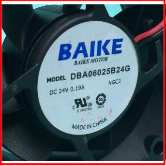 DBA06025B24G 原装BAIKE DC24V 0.19A大风6025