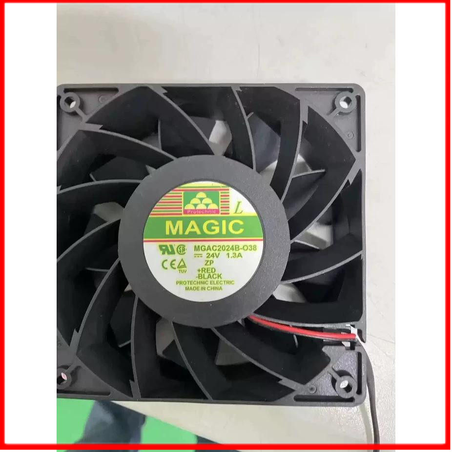 空调组 变频器散热风扇 型号MGAC2024B-O38 DC24V 1.3A MAGIC