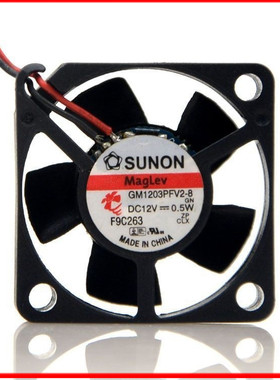 GM1203PFV2-8 3CM 12V 0.5W 3010 超静音散热风扇