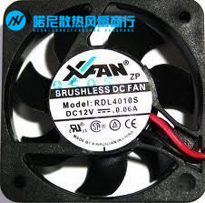 全新欣瑞联风扇 RDL4010S 4010 12V SL 0.06A 静音风扇 CPU风扇