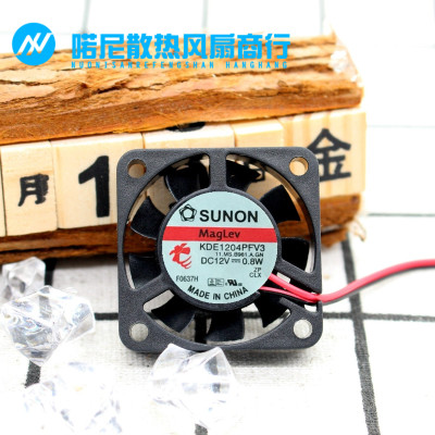 全新SUNON 4厘米CM 4010 12V 0.8W南北桥机箱静音风扇KDE1204PFV3