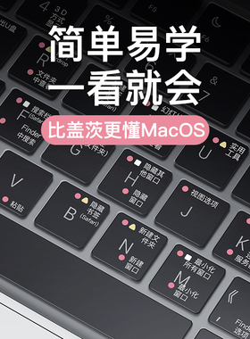 适用苹果Macbook Pro M4键盘膜Air14寸电脑mac笔记本2024 16Max保