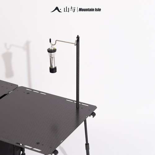 山与 灯杆挂钩 直径12mm 1/4英寸连接杆露营铝合金不锈钢支架配件