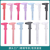 数显数字卡尺迷你尺学生游标尺缝纫测量工具 150mm塑料游标卡尺