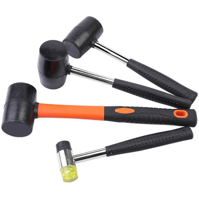 橡胶锤子大号橡皮胶锤软胶牛筋塑料榔头安装锤 安装瓷砖尼龙工具