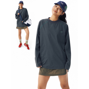 wooye勿野 防晒运动户外休闲百搭上衣男女 山系速干吸湿T恤长袖