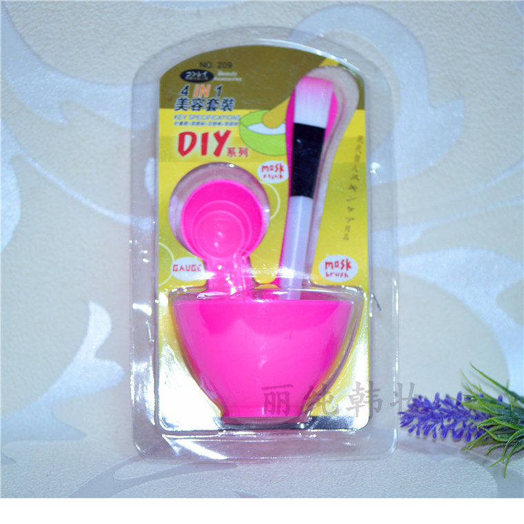 6件装面膜碗套装 diy面膜工具自制面膜棒压缩面膜刷计量器美容,彩妆/香水/美妆工具,化妆/美容工具,淘宝优惠券,粉丝福利购,淘宝优惠卷