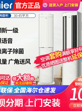 海尔（Haier）3匹澎湃风新一级变频冷暖智慧AI语音立式空调DBA81