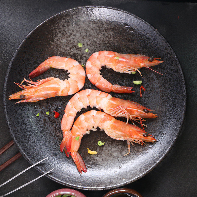 疯子总厨对虾头籽虾大新鲜水产速冻特大青虾海鲜冷冻鲜活即食熟虾