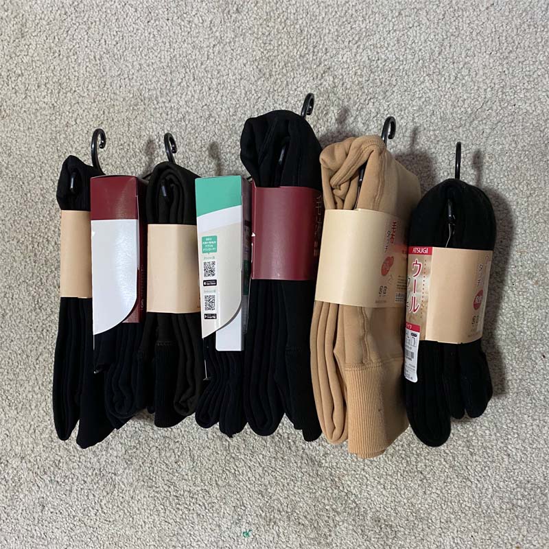 厚木日本打底裤双层保暖丝袜