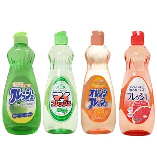 洗碗精 大瓶 果蔬 洗涤灵 600ml 日本进口ROCKET火箭 洗洁精
