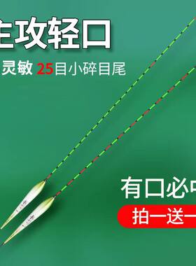 纳米小碎目鲫鱼漂高灵敏抗走水