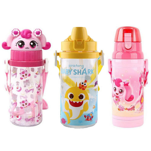 宝贝用品卡通萌可&鲨鱼吸管水杯