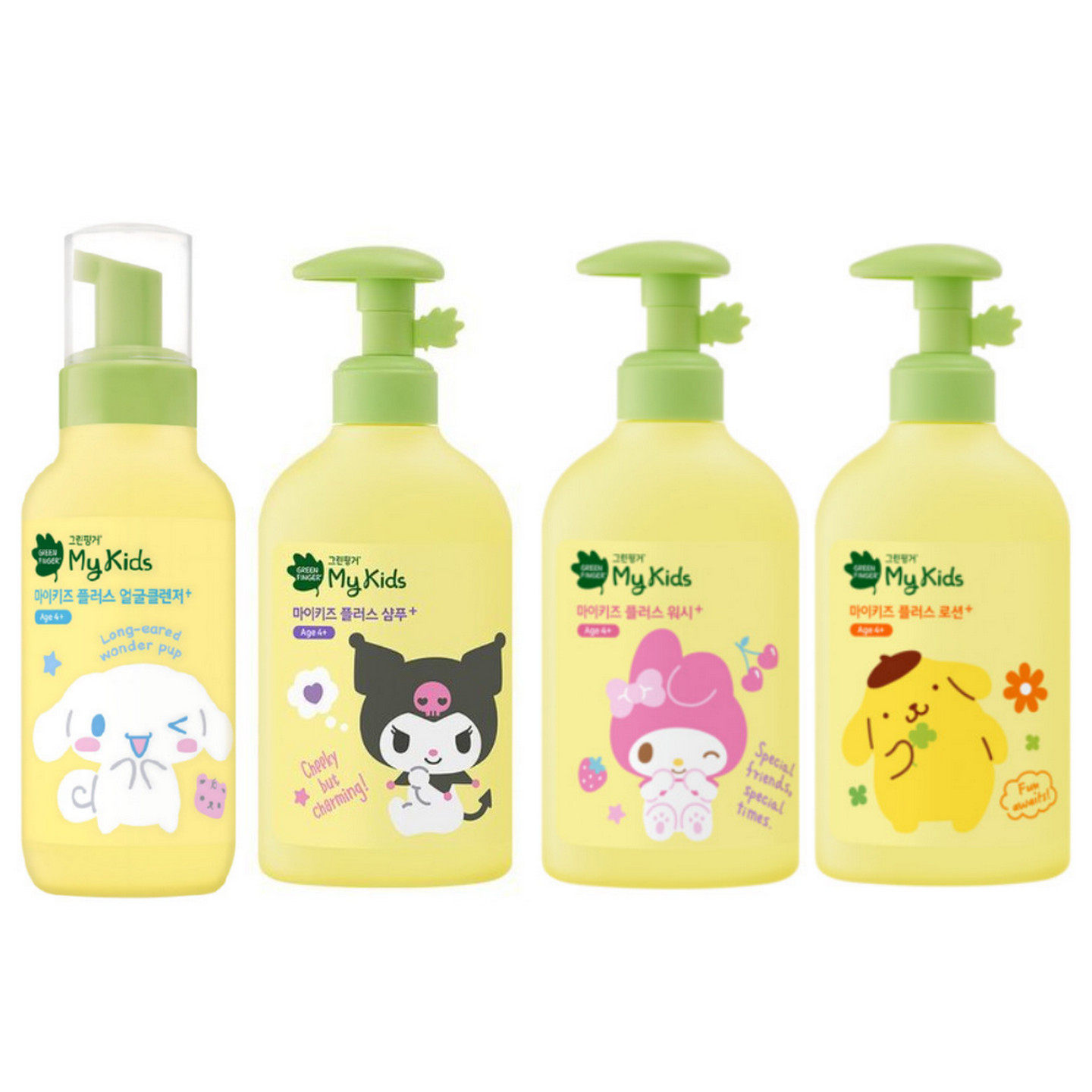 用品 绿手指儿童洗发&沐浴&润肤露&洗面奶等护肤