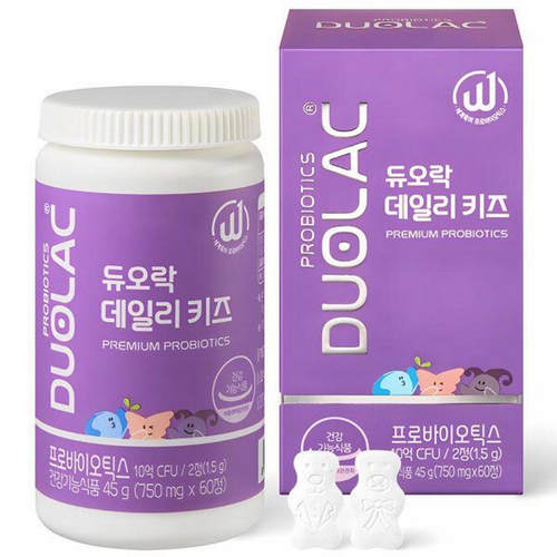 固体饮料 DUOLAC儿童益生菌  一天一次一次2粒