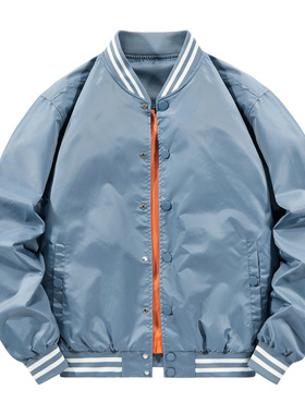 Cotton bomber jacket baseball jacket春季加棉飞行员夹克棒球服