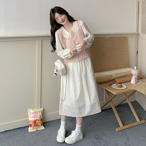 【】26春韩系甜美风连衣裙两件套2C251-6287-P175-K238图片