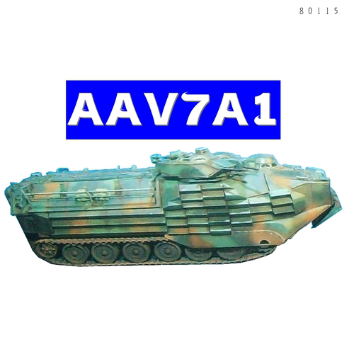 包邮 80115 美国AAV7A1两栖运兵车 1/35小号手模型（电动）