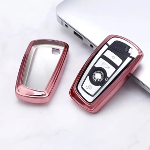 适用宝马5系525li5307系X2X1X5X6X3 220i半包软胶钥匙包套壳 118i