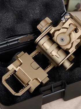 WILCOX L4G24-B型轻量版金属翻斗车NVG夜视仪连接支架臂航空铝