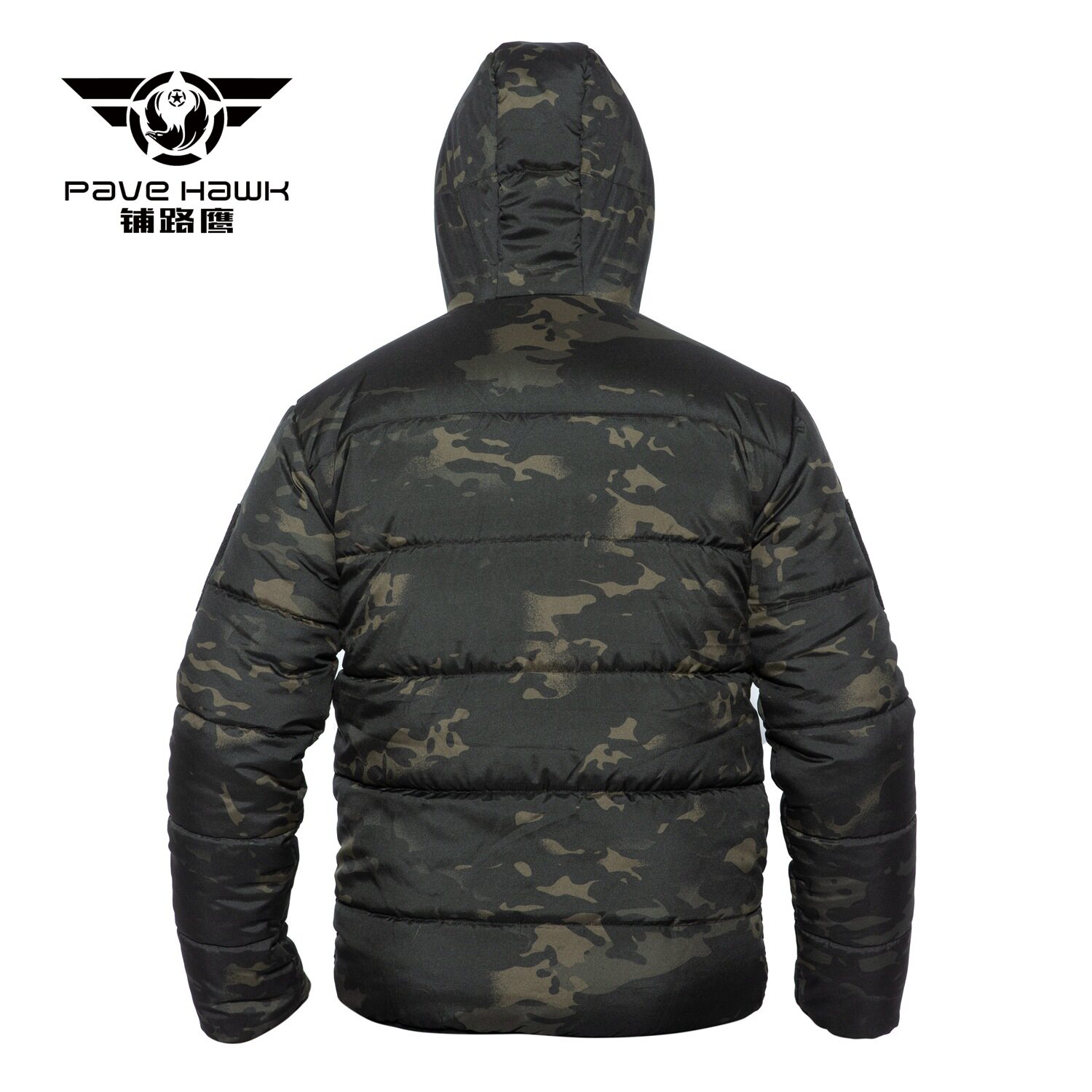 秋冬户外防寒保暖热反射棉服战术迷彩防寒保暖棉衣棉袄防风外套