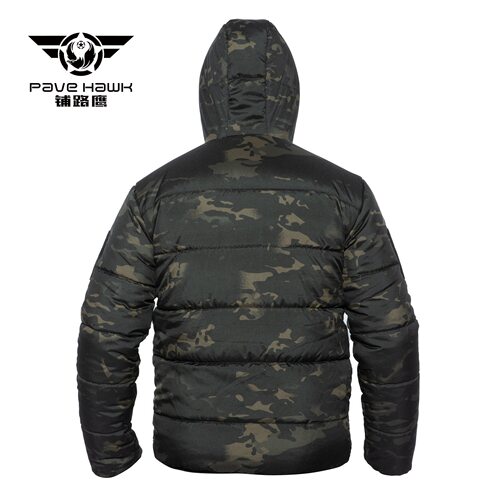 秋冬户外防寒保暖热反射棉服战术迷彩防寒保暖棉衣棉袄防风外套