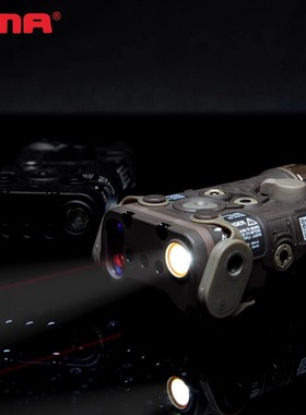 FMA PEQ-NGAL红镭射激光发射指示器LAB迷你版本 LED灯+IR红外光