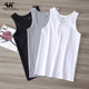 男士 男装 白色无袖 夏季 背心健身运动短袖 t恤潮牌纯棉坎肩衣服打底