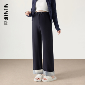 孕妇阔腿裤 设计感孕早期小个子九分裤 春秋外穿时尚 孕之优品孕妇裤