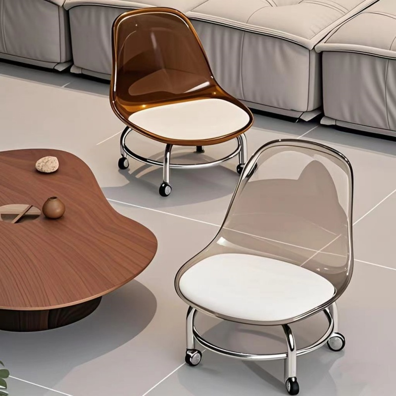 朵颐小凳子静音万向轮矮凳