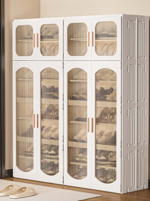 鞋柜家用门口大容量储物柜入户玄关柜鞋柜一体靠墙收纳柜鞋柜