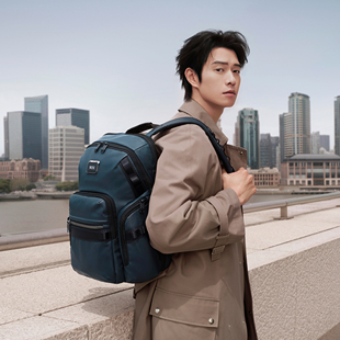 途明 魏大勋同款 ALPHA 时尚 TUMI BRAVO男士 双肩包 圣诞礼物