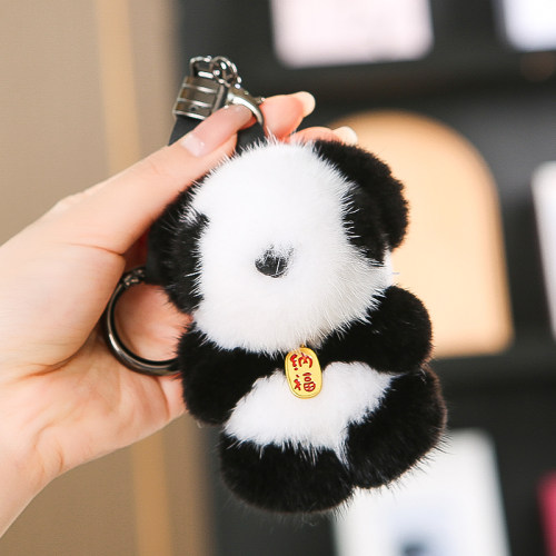 小熊猫钥匙扣挂件玩偶公仔挂饰