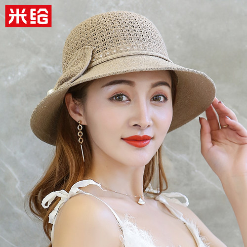 中老年帽子女夏天薄款防晒遮阳