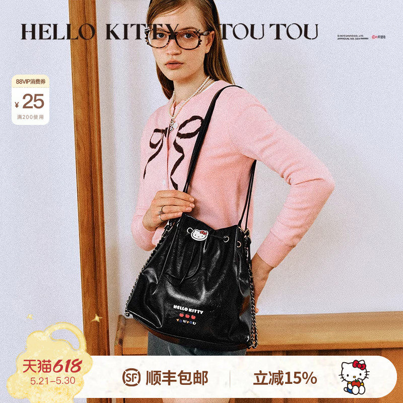 TOUTOUHelloKitty托特包三丽鸥kt猫大容量凯蒂猫双