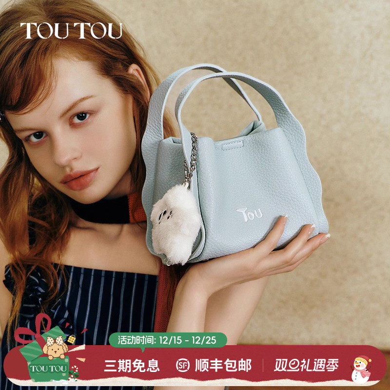 TOUTOU原创设计卷心菜蓝子包