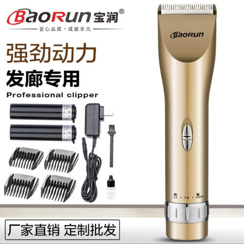 宝润理发器剃头刀静音专业发廊电推剪成人婴儿童充电式电推子家用