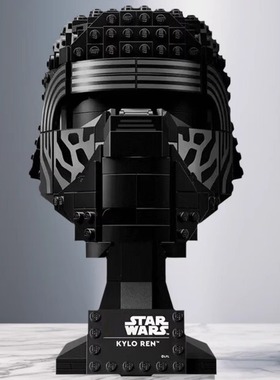 中国积木星球大战系列75415凯洛伦头盔男孩益智拼装玩具儿童模型